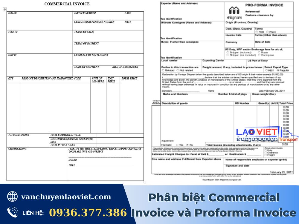 phan-biet-commercial-invoice-va-proforma-invoice-vanchuyenlaoviet